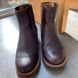 APC Dark Brown Chelsea Boots size 36!